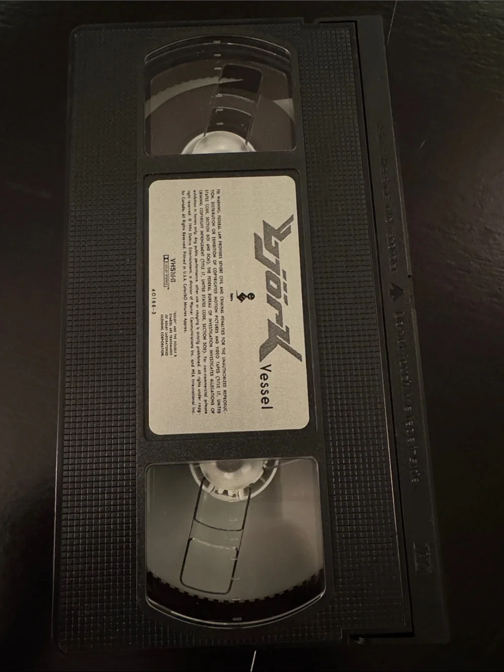 bjork at the Royal Theatre London on VHS 📼- live concert 🎶 video. Tested. 60 min